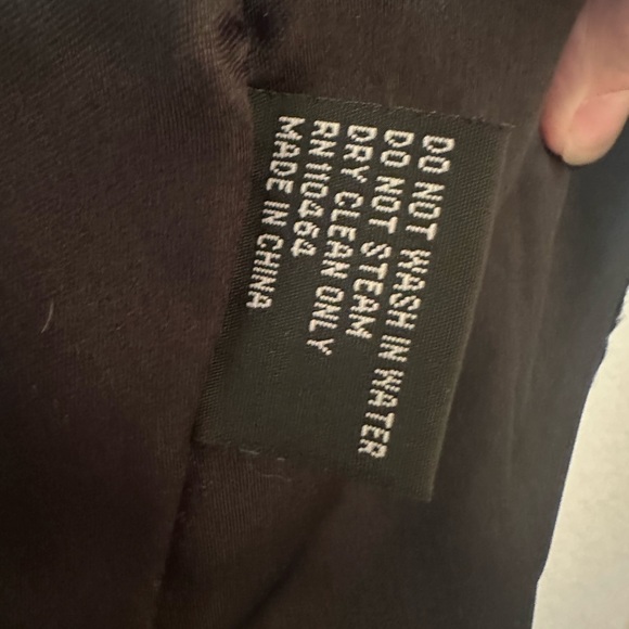 MONTANACO BUTTE MONTANA Faux Fur Coat Size M New With Tags Black. - Picture 6 of 13